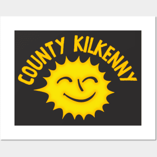 County Kilkenny / Original Retro Irish Design Posters and Art